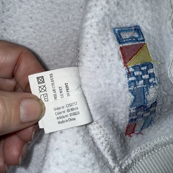 Compagnie Du Ponant Full Zip Yacht Club Nautical White Jacket Embroidery Sz S - Picture 7 of 12
